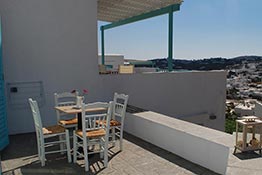 Large balcony with view at Apollonia